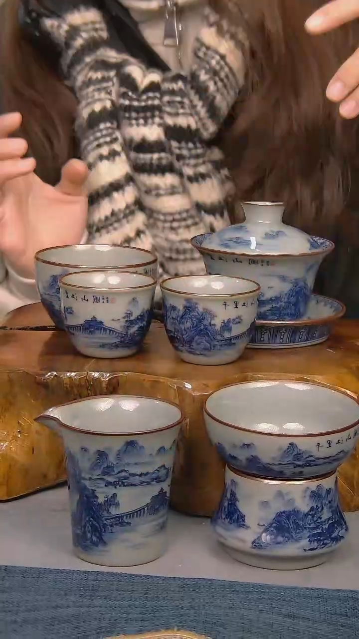 【闪购商品】简装家用款6件套 陶瓷家用茶具系列