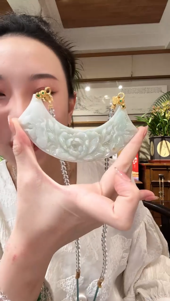 【闪购商品】翡翠颈饰未镶嵌国风