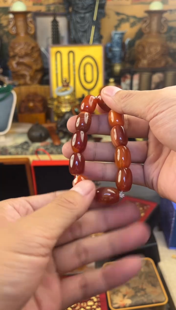 滴血莲花菩提把件 三三甄选