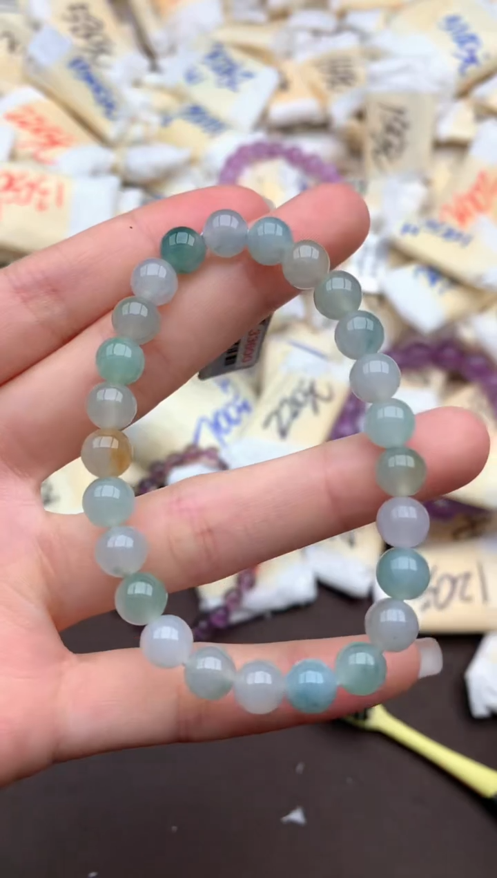 未镶嵌翡翠手串一