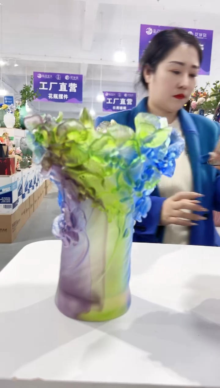 【闪购商品】琉璃YS-脱蜡紫霞仙子