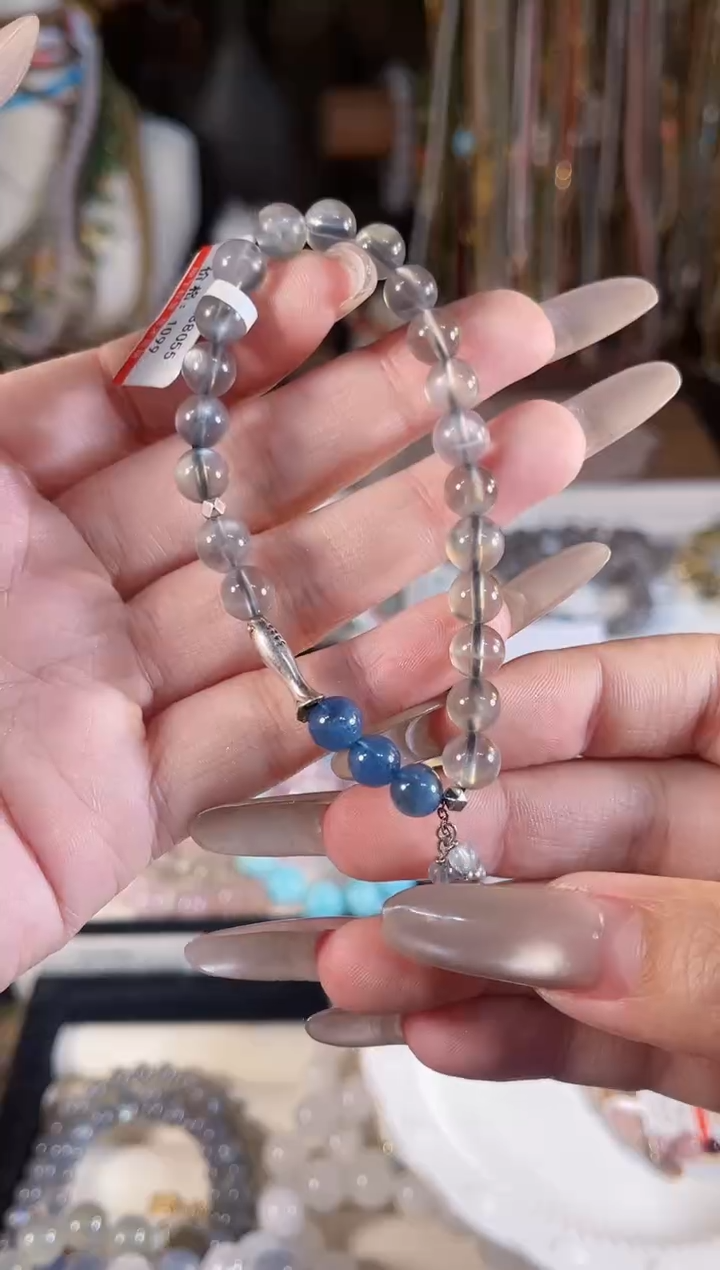 【闪购商品】拉长石手链未镶嵌多样性发货其一