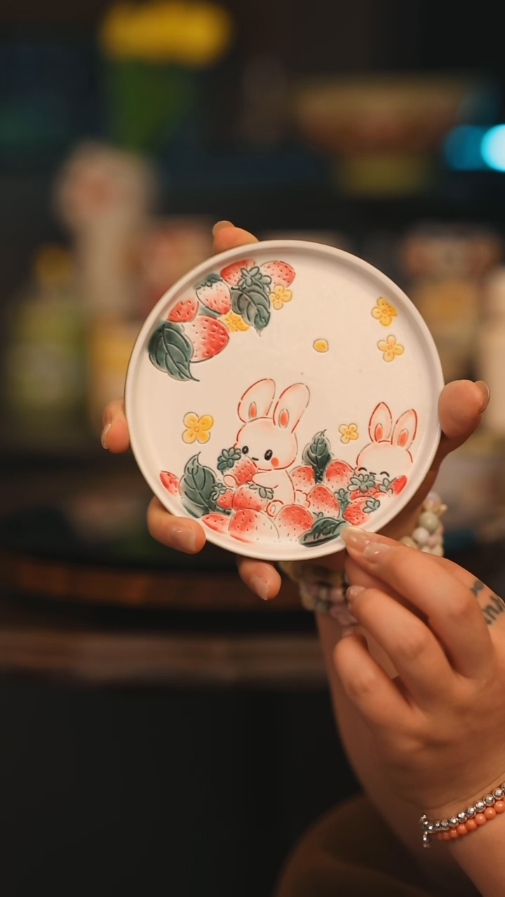 【闪购商品】摆件景德镇釉下彩绘设计师款式陶瓷