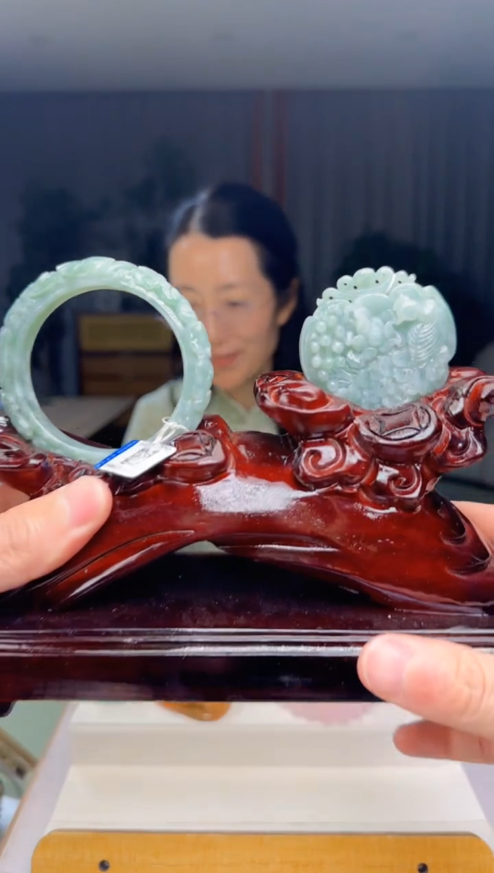 【闪购商品】翡翠摆件未镶嵌DY@@960Q7J03319