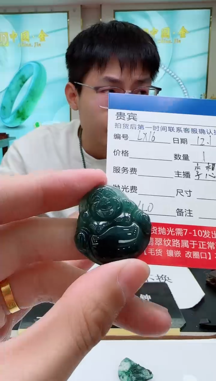 颈饰未镶嵌翡翠LX16翡翠吊坠-多样性发其一