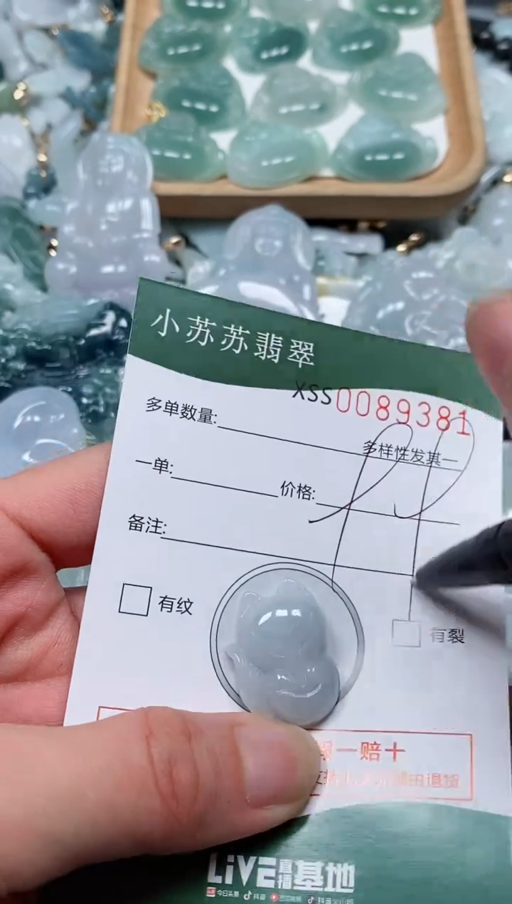 【闪购商品】翡翠颈饰未镶嵌闪购商品0089381