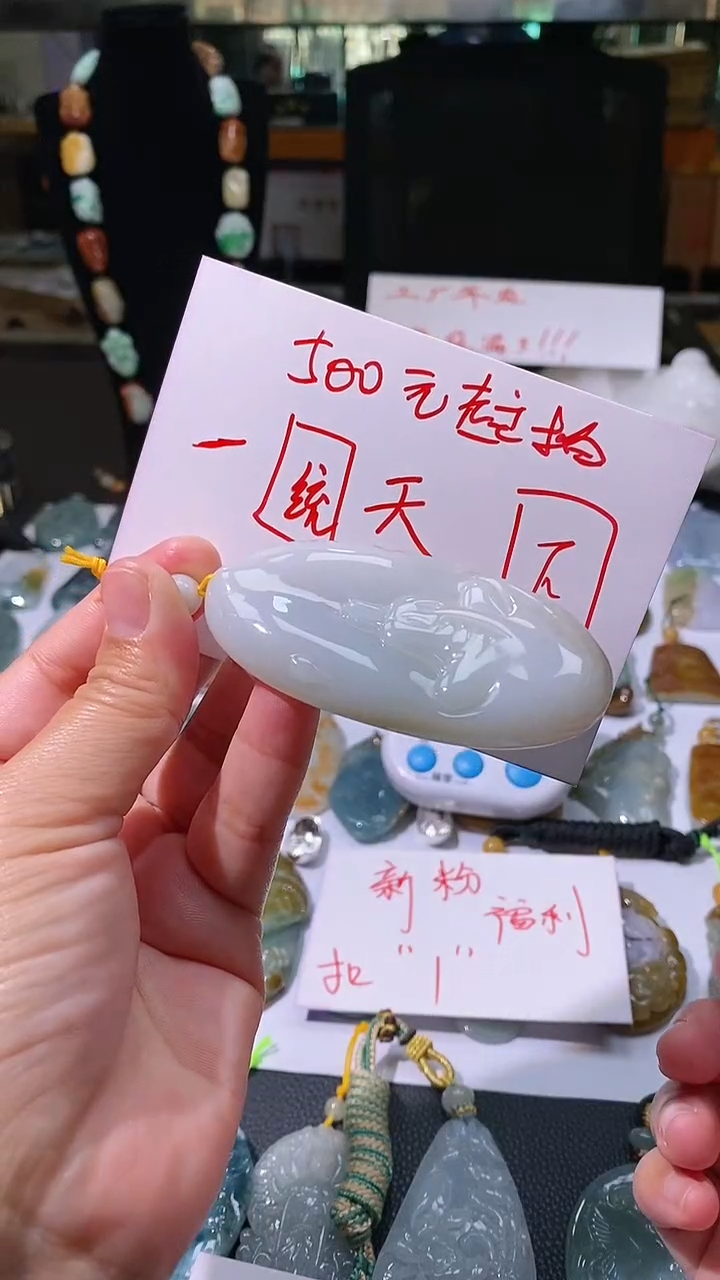 【闪购商品】翡翠颈饰未镶嵌挂件