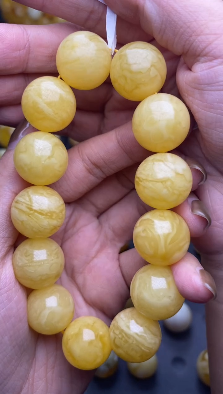 【闪购商品】琥珀裸石未镶嵌大小姐珠宝严选94