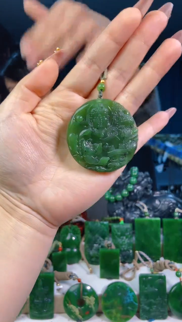 【闪购商品】和田玉挂件未镶嵌1