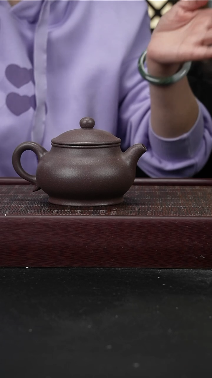 茶壶紫砂lzx全砂天青潘壶280cc