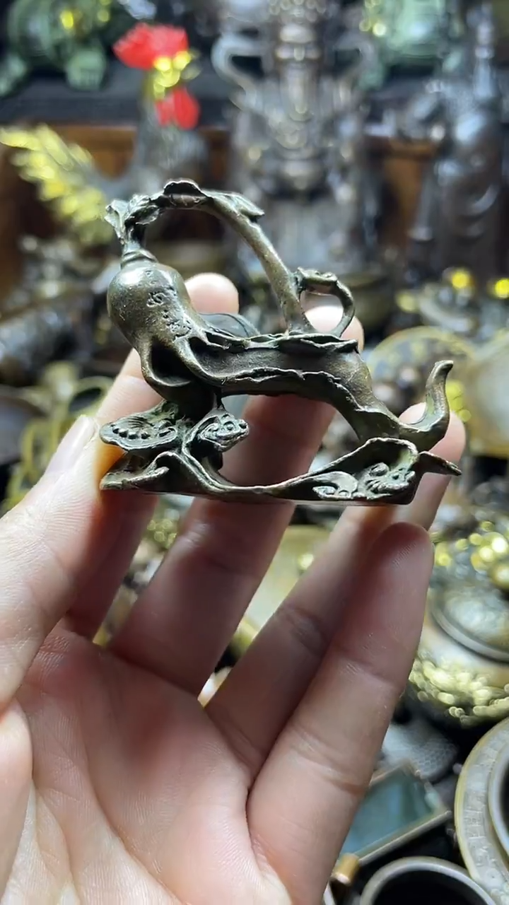  闪购链接，点击下单，有运费险，铜摆件