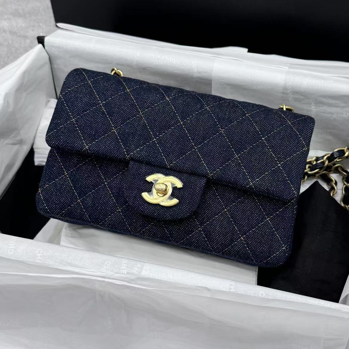 99新 Chanel/香奈儿 安洁利严选CF 大迷你/BK0149642