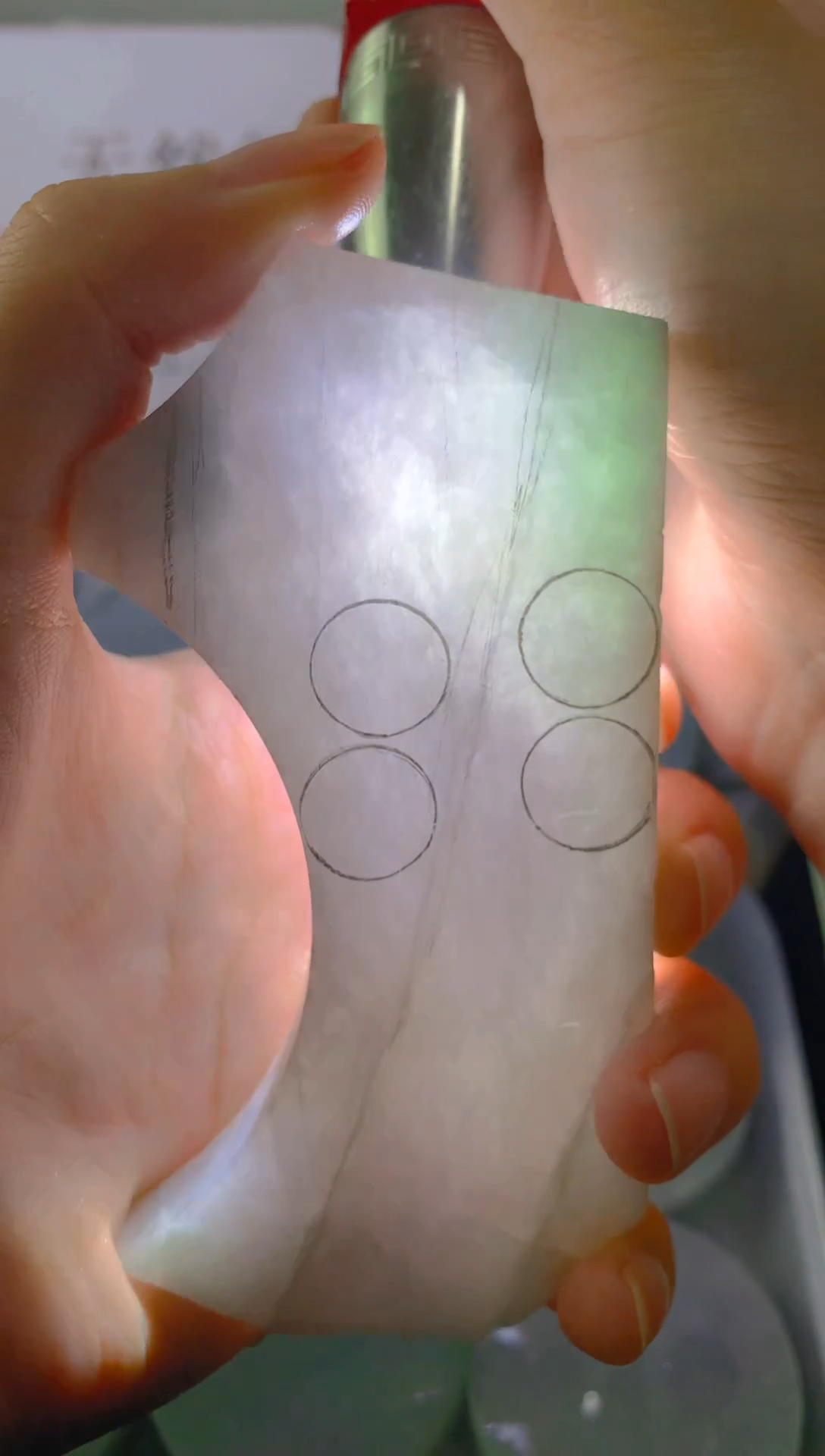 裸石翡翠天然缅甸a货FC11