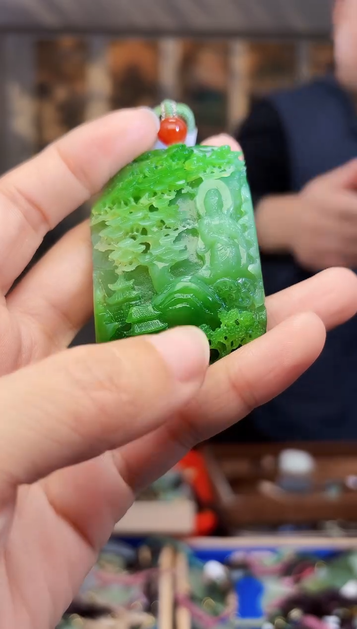 【闪购商品】和田玉挂件未镶嵌拍一发一