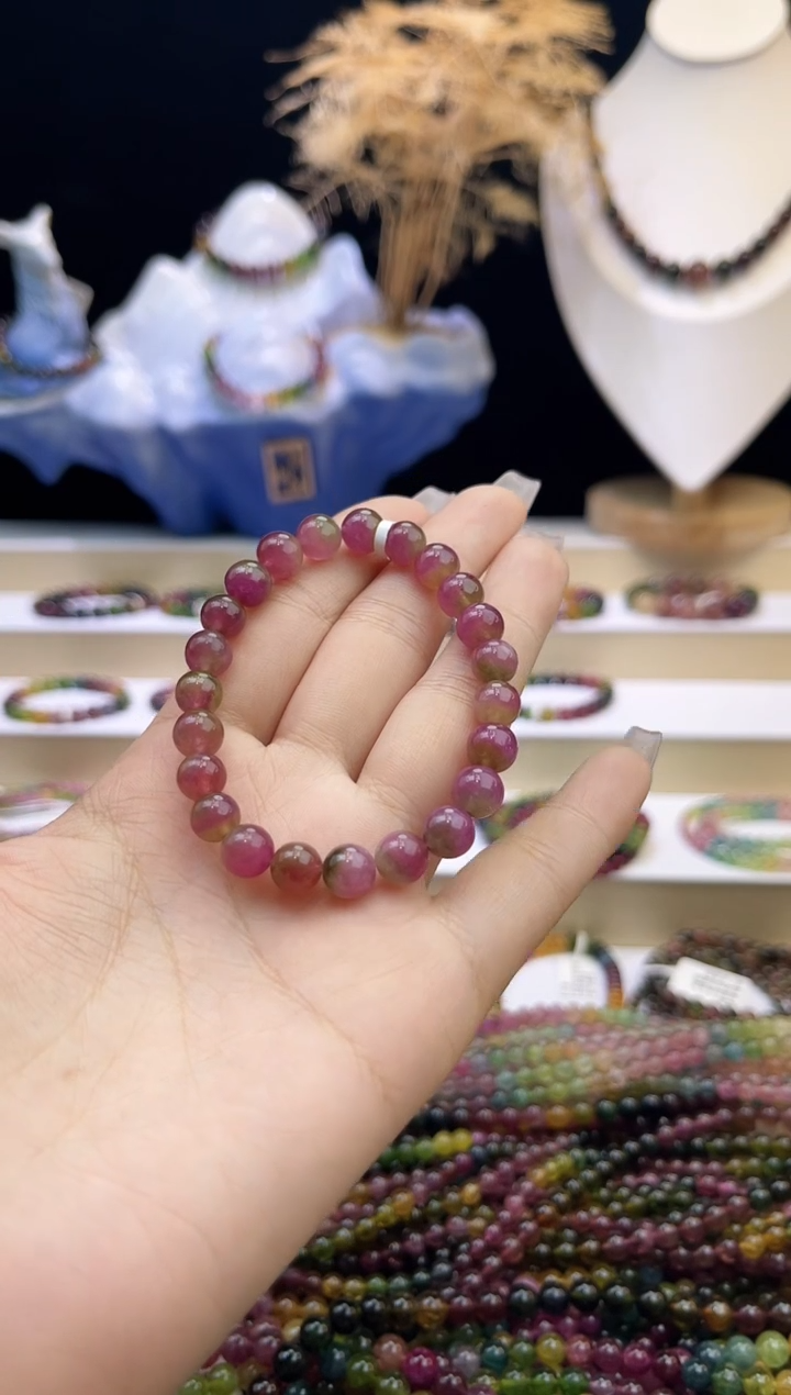 【闪购商品】碧玺/未镶嵌J7mm+碧玺单圈多样性发货