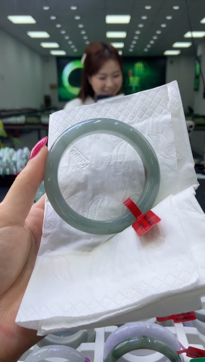 未镶嵌手镯翡翠0058211