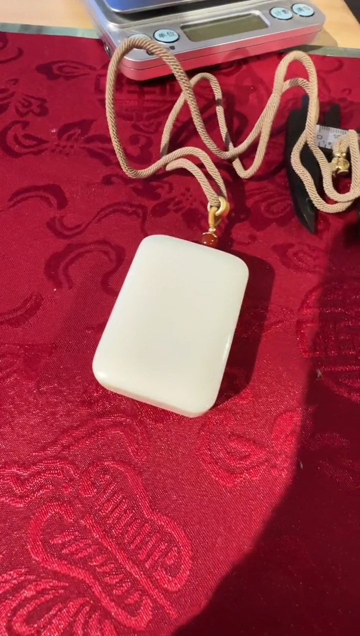 【闪购商品】和田玉挂件未镶嵌36白板羊脂