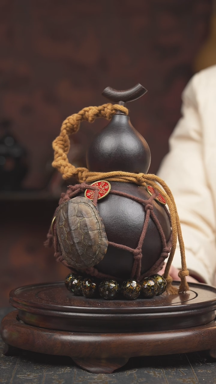 【闪购商品】1575号大漆酒葫芦一物一拍