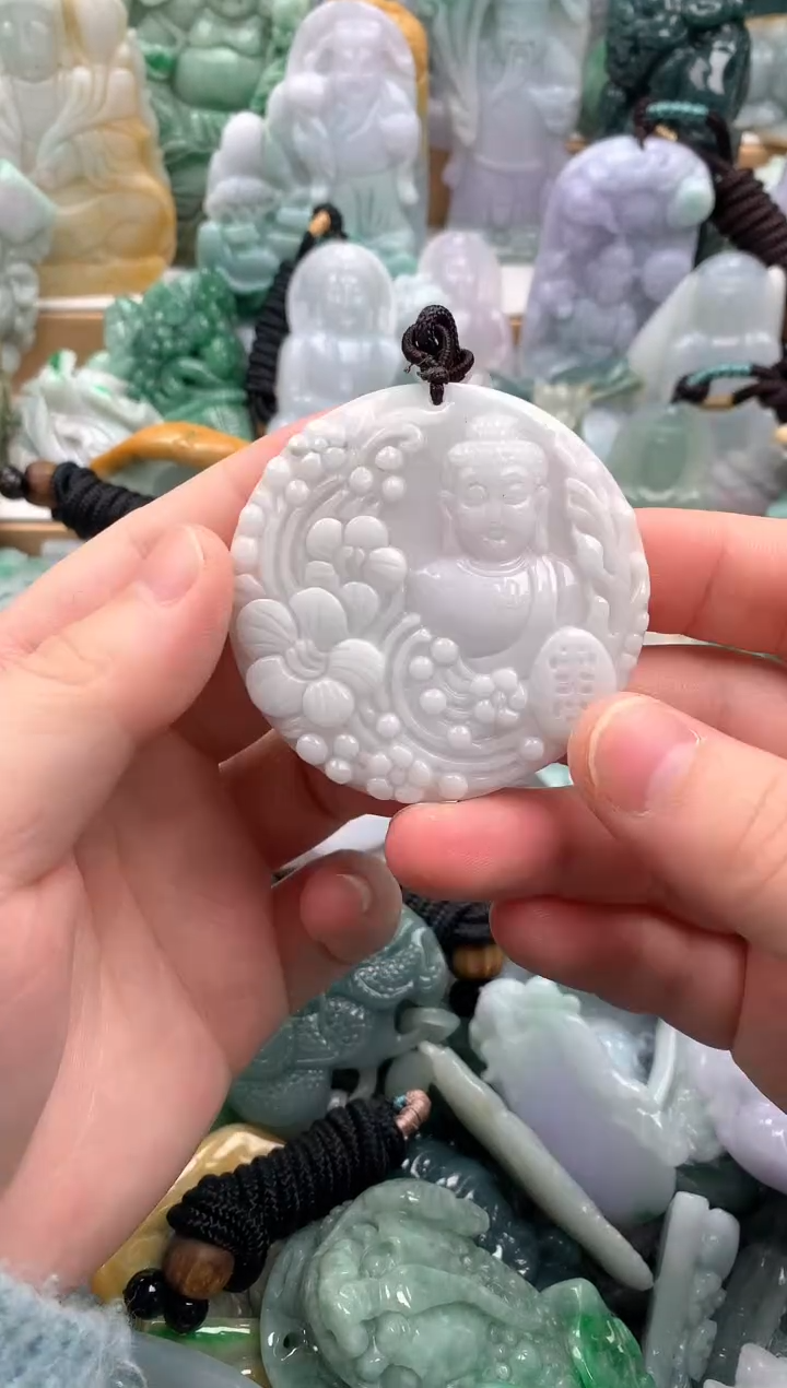 吊坠(不含链)未镶嵌翡翠1