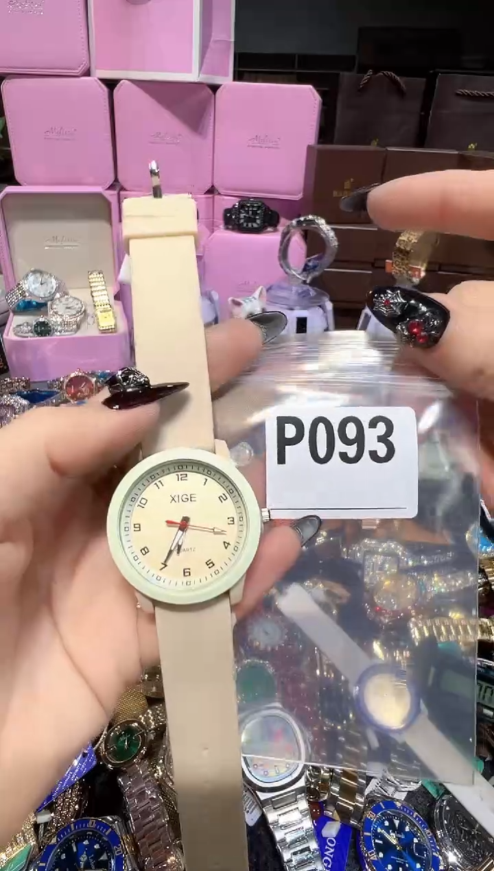 石英机芯不锈钢不锈钢直播定闪专用