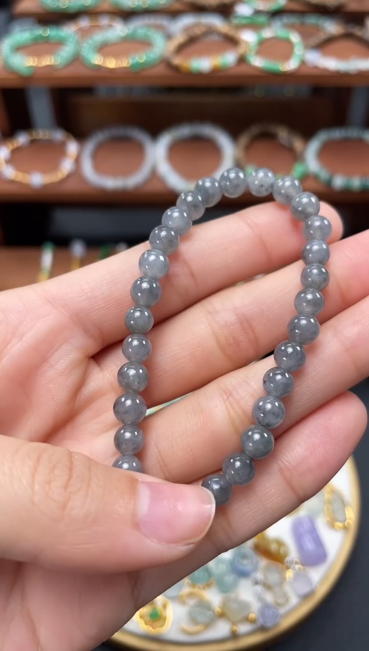 【闪购商品】翡翠套链未镶嵌一个  JK701