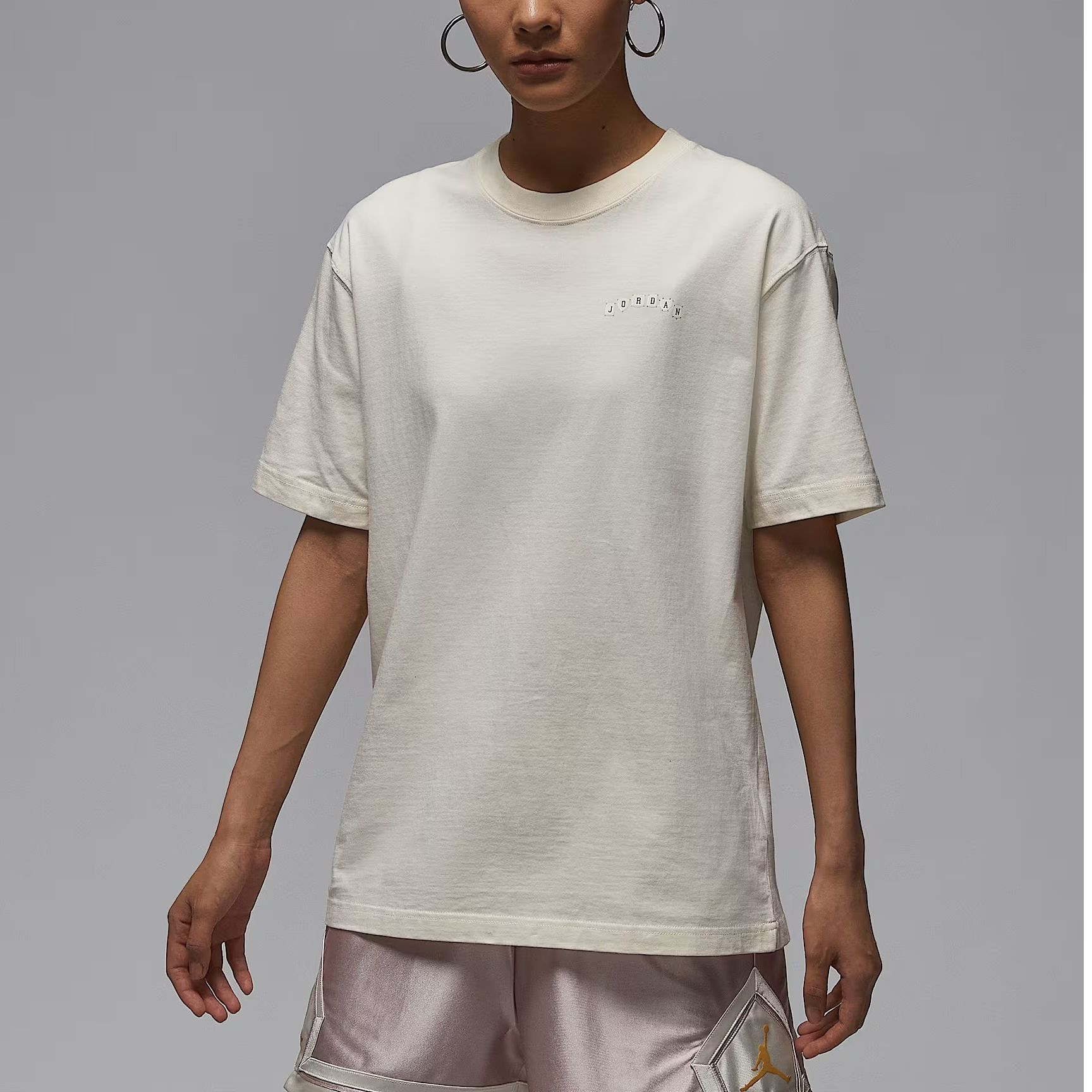 【HN步步高NK】Jordan 女子 新款圆领Oversize 风印花T恤IM3353047