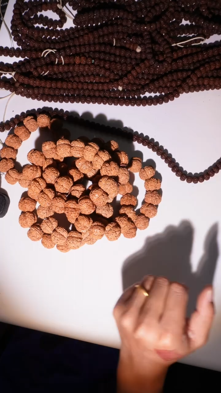 金刚菩提手串21mm左右-雕刻龙珠大金刚