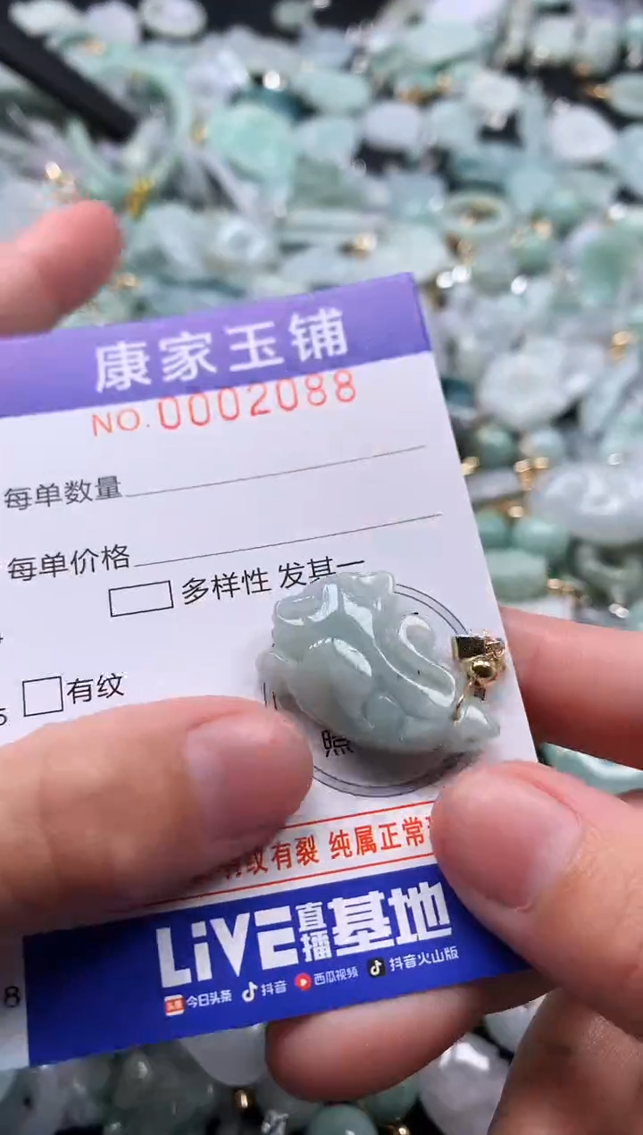 颈饰未镶嵌翡翠2088