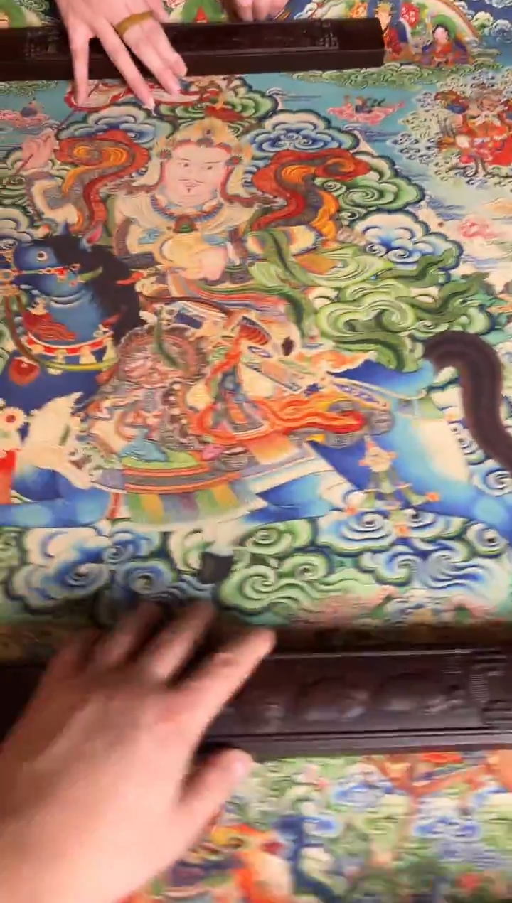 卷轴画手绘唐卡022