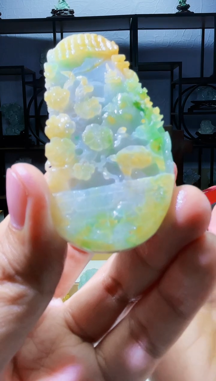 【闪购商品】定制翡翠未镶嵌毛货02010037