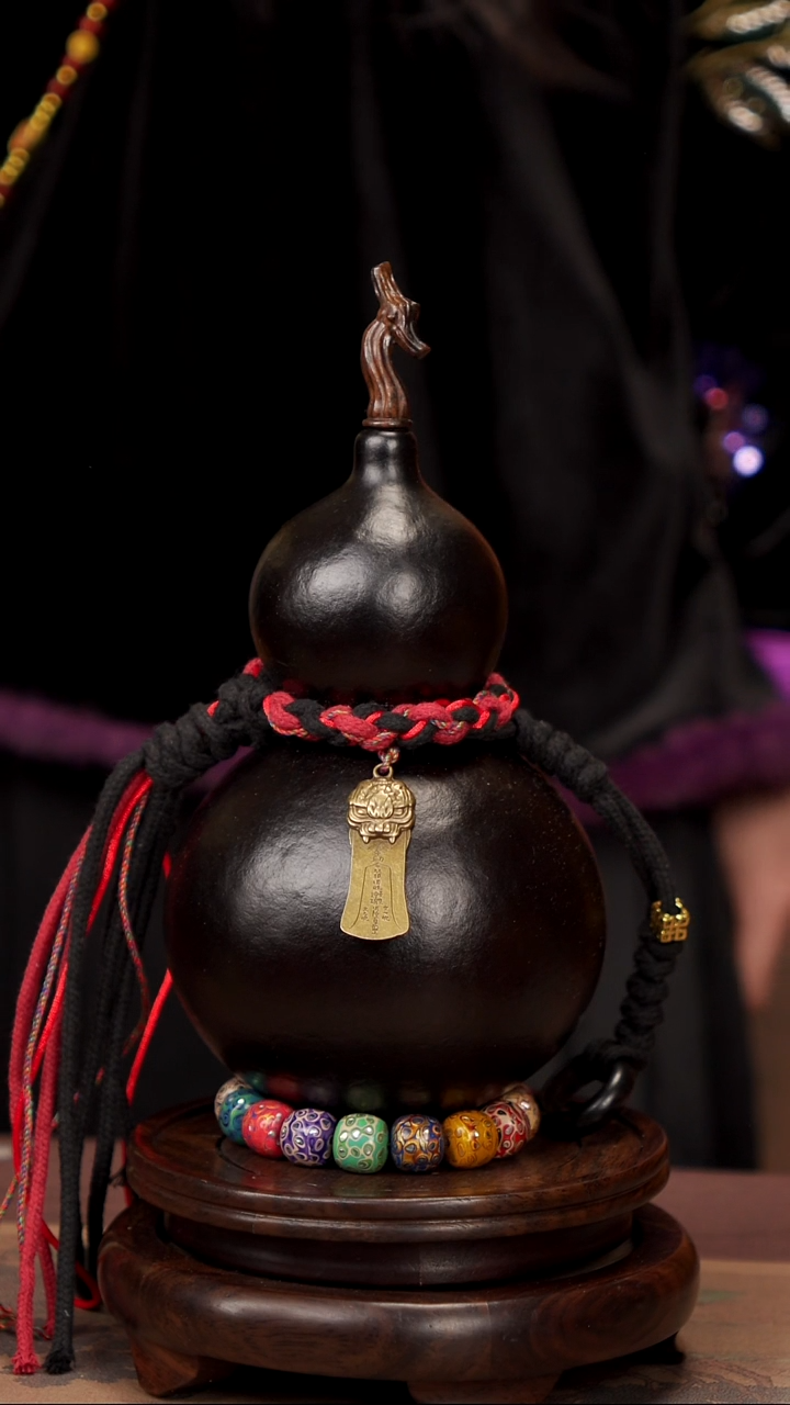 【闪购商品】180易林大漆酒葫芦----178