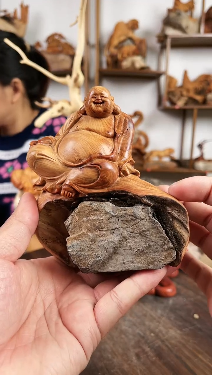 【闪购商品】柏木（崖柏）木雕1