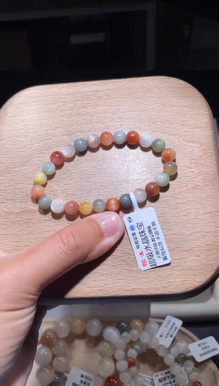 【闪购商品】水晶手链未镶嵌77号多样性发货一W 15手围7+