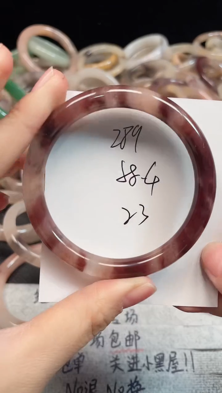 未镶嵌手镯石英质玉289