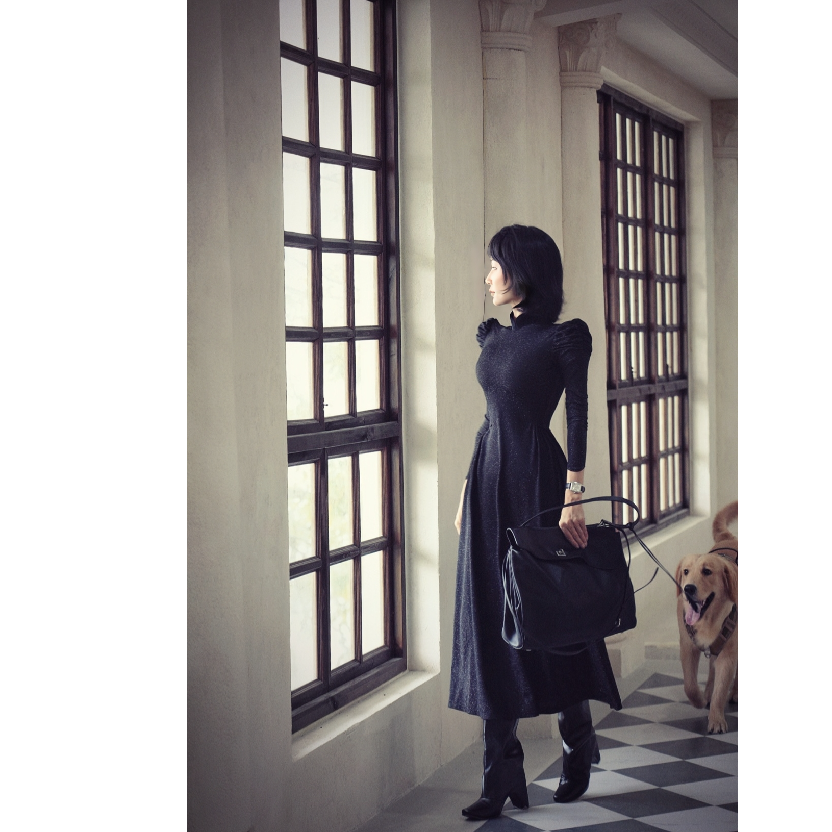 【蒙古丽人】【民族原创】民族风 轻奢气质风 连衣打底裙