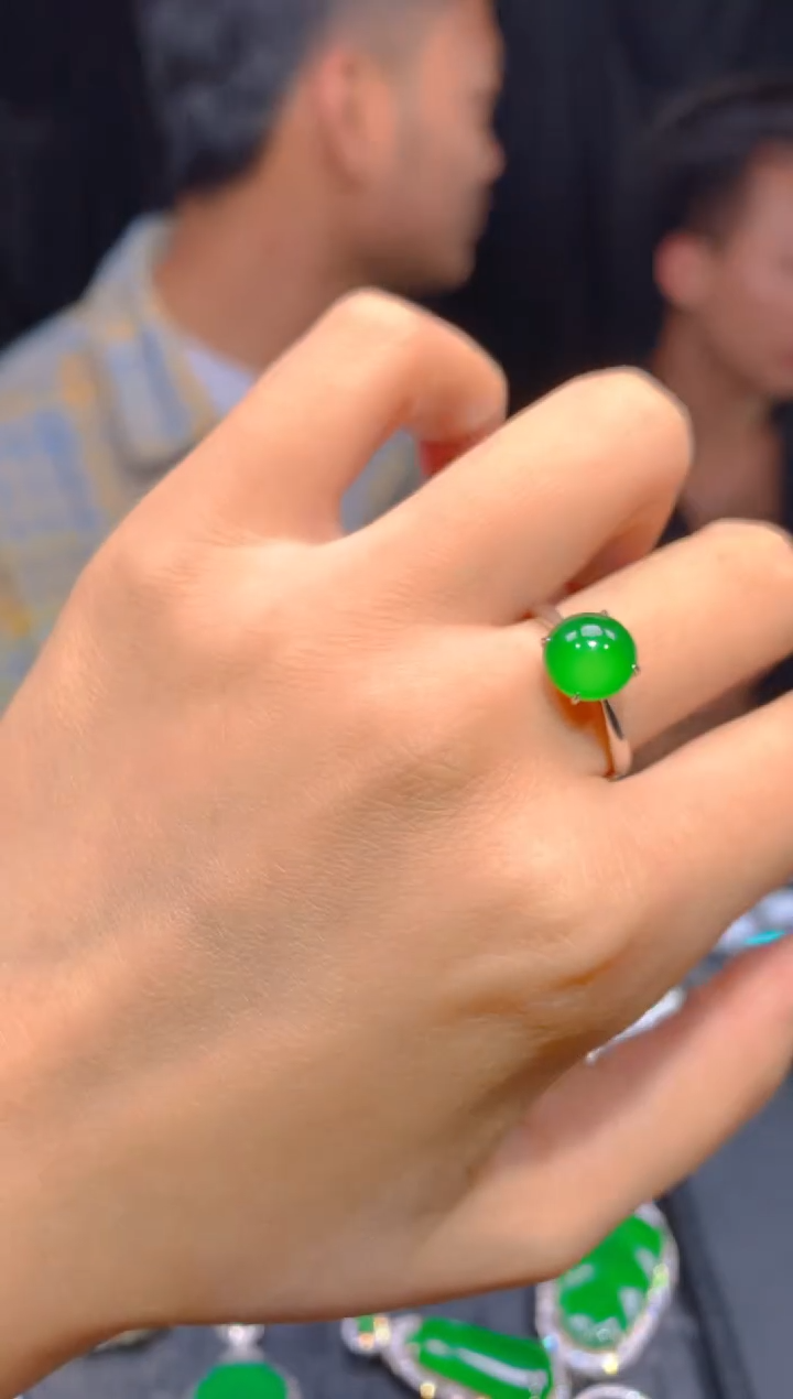 【闪购商品】定制翡翠18K金镶嵌159多样性发货（发其一）