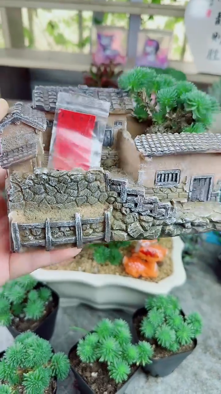 树脂花盆 16公分一盆 不含花