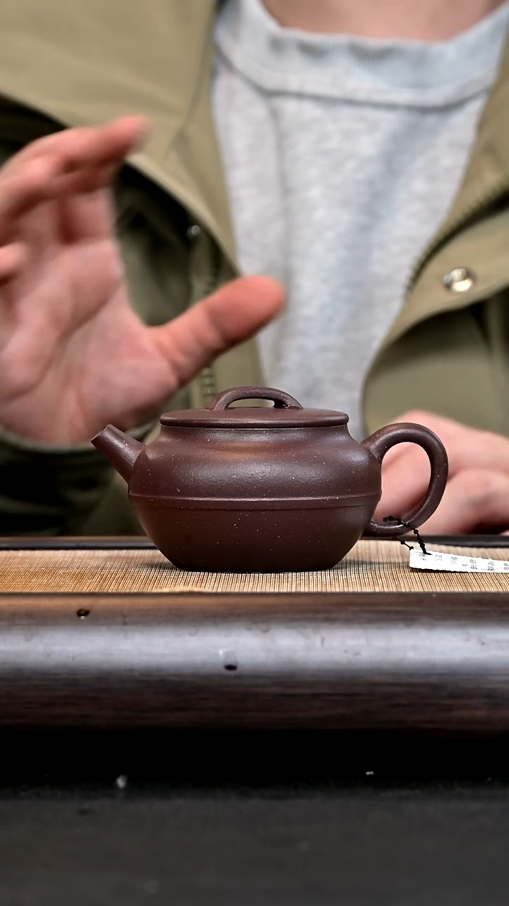 【闪购商品】紫砂茶壶XH10656 腰缠万贯 深井底槽清