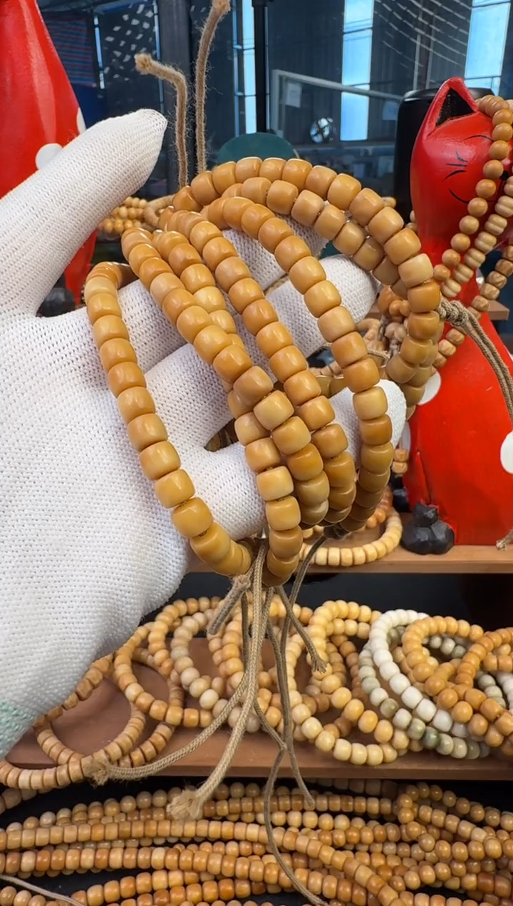 【闪购商品】菩提根/象牙果手串龙脊菩提单圈直切7*6