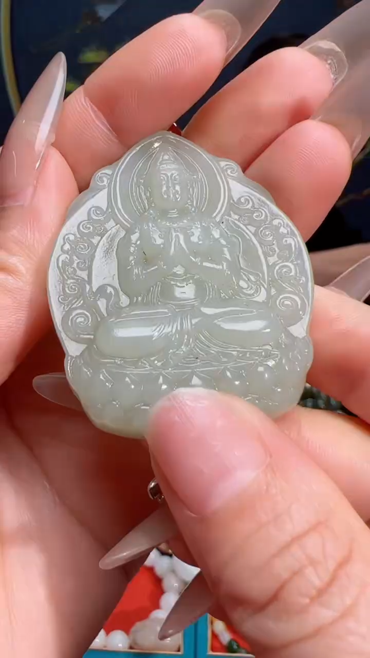 【闪购商品】和田玉吊坠未镶嵌1