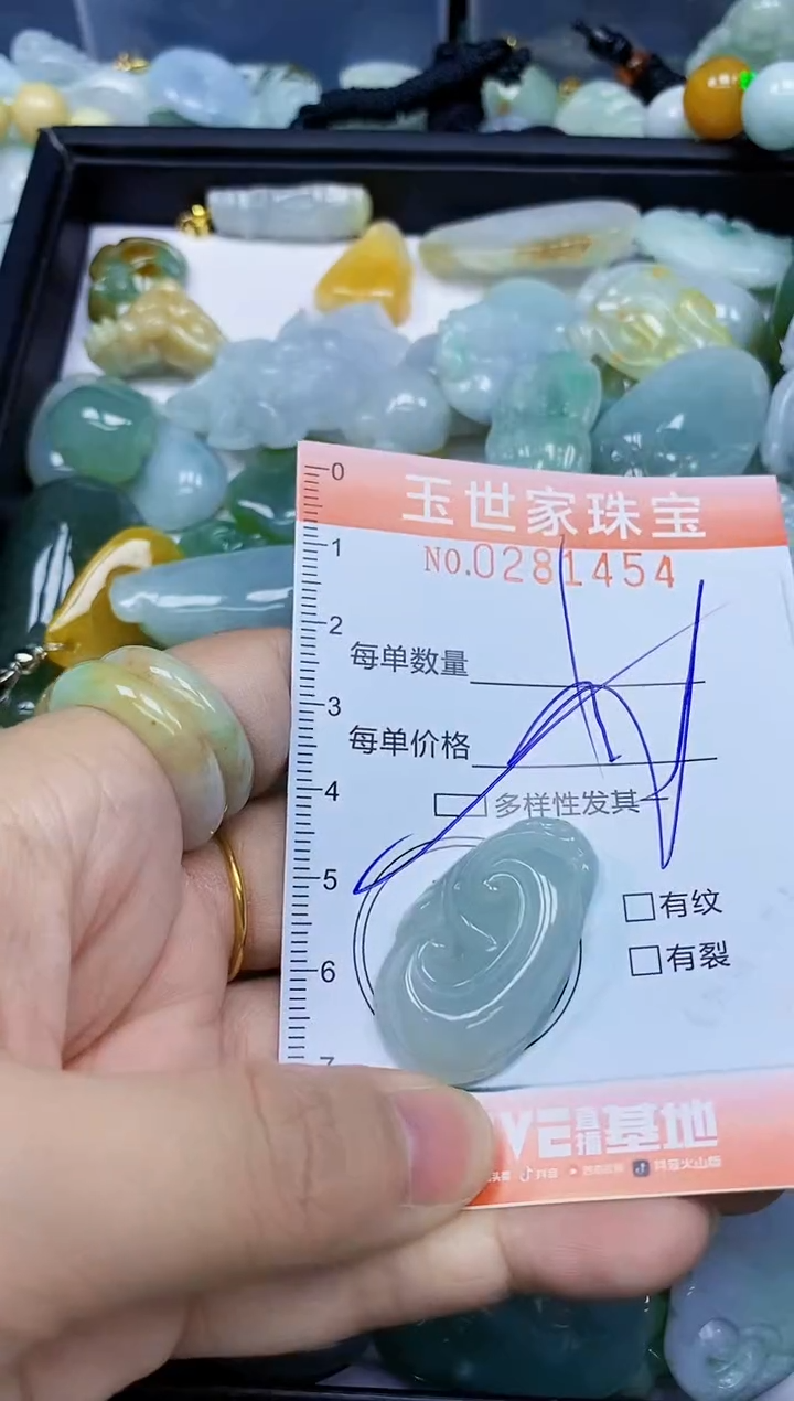 翡翠未镶嵌颈饰闪购0281454多样性发其一