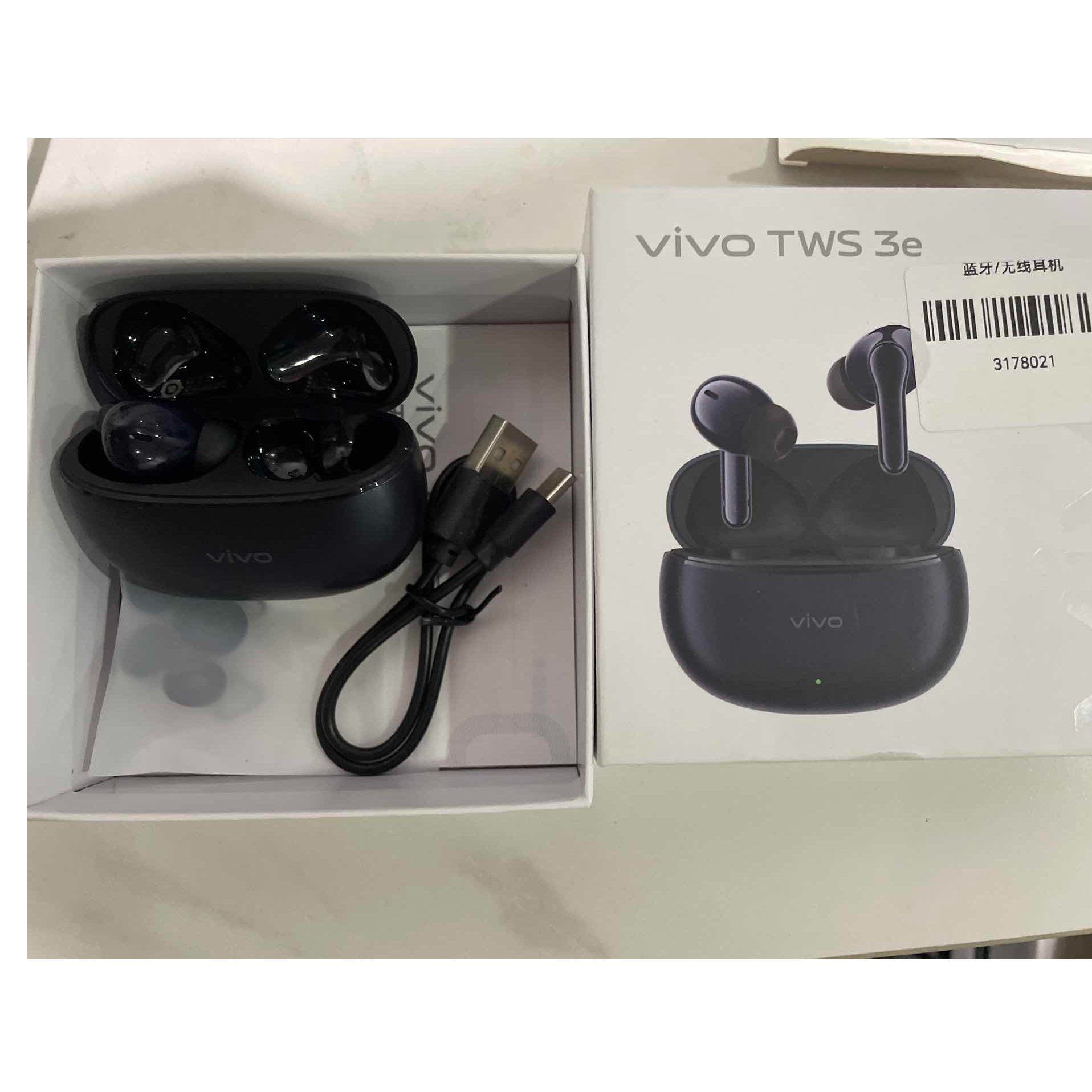 9新 vivo 【二手】武汉仓蓝牙耳机轻微划痕功能完好
