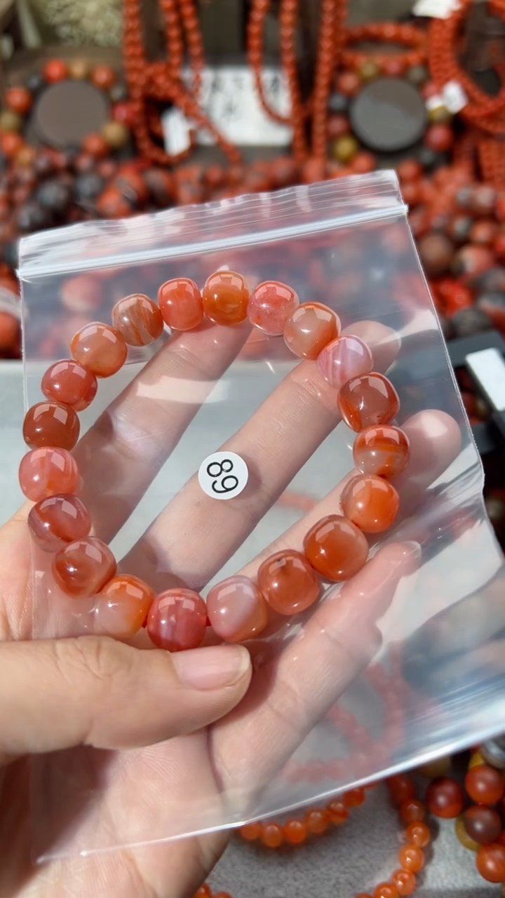 【闪购商品】南红玛瑙未镶嵌手串11