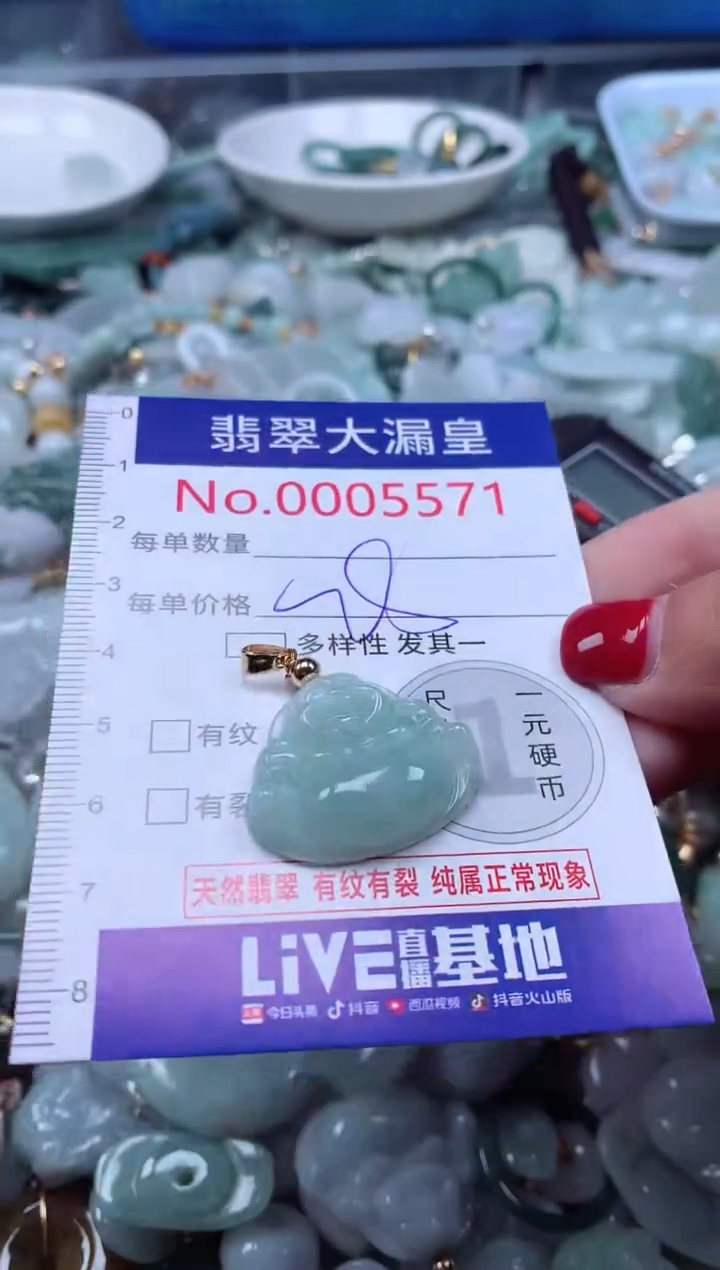 颈饰未镶嵌翡翠5571