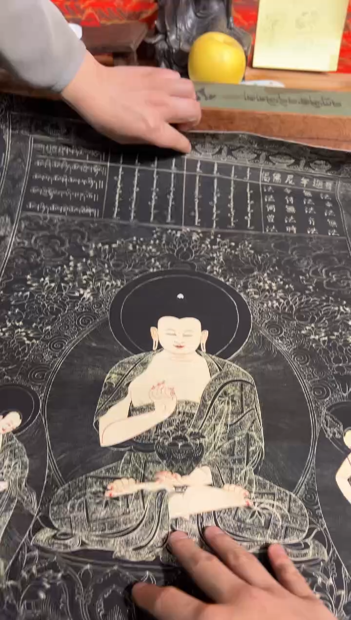 卷轴画卷轴画奥奥的唐卡