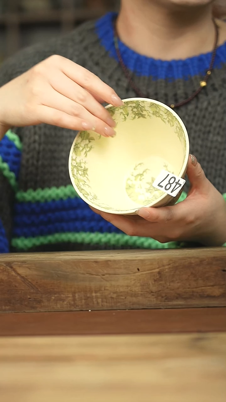 设计师系列！！新品铃兰系列 斗笠碗