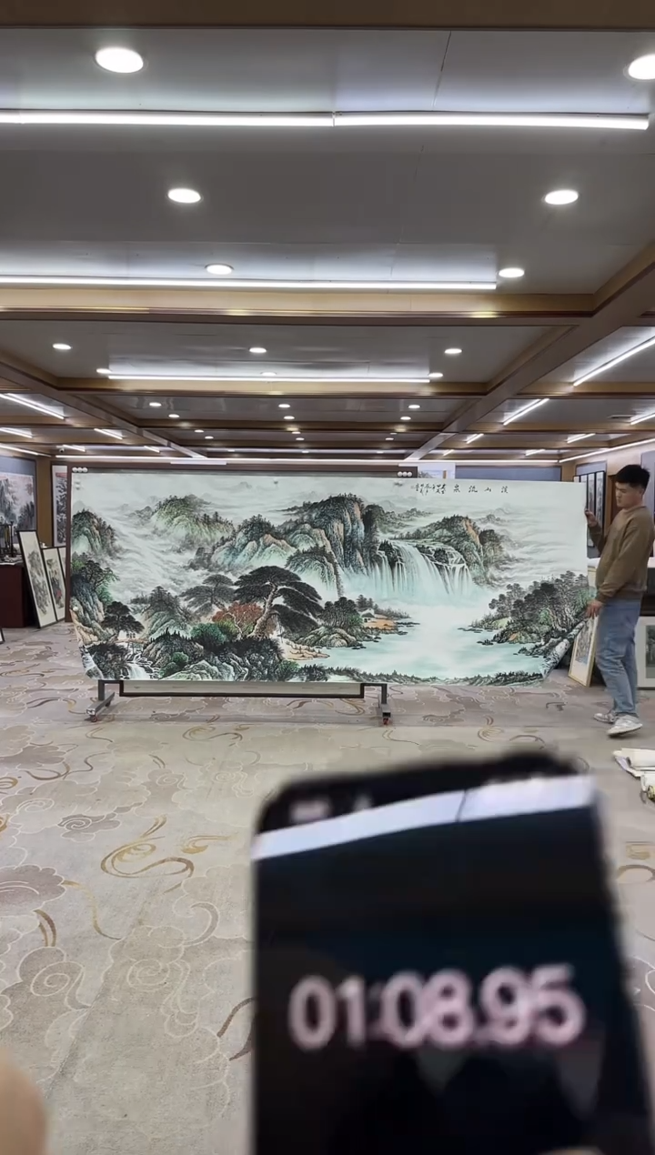 【闪购商品】绘画DC-邵明义-大丈二-山水国画