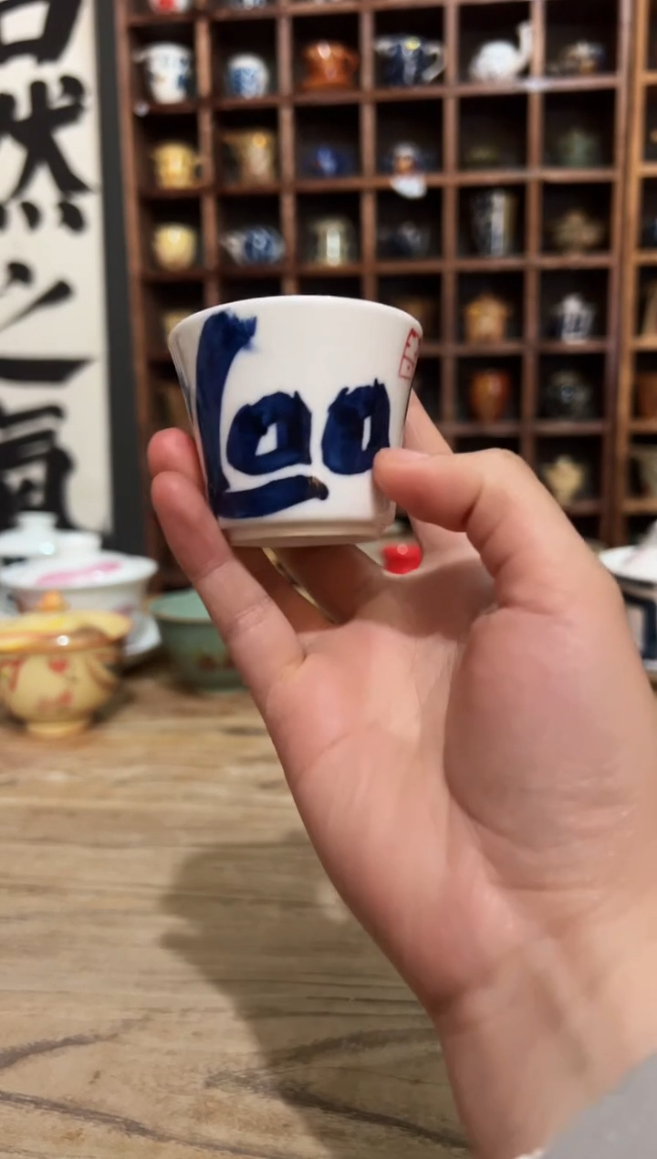 【闪购商品】观云听雨原创手绘茶具