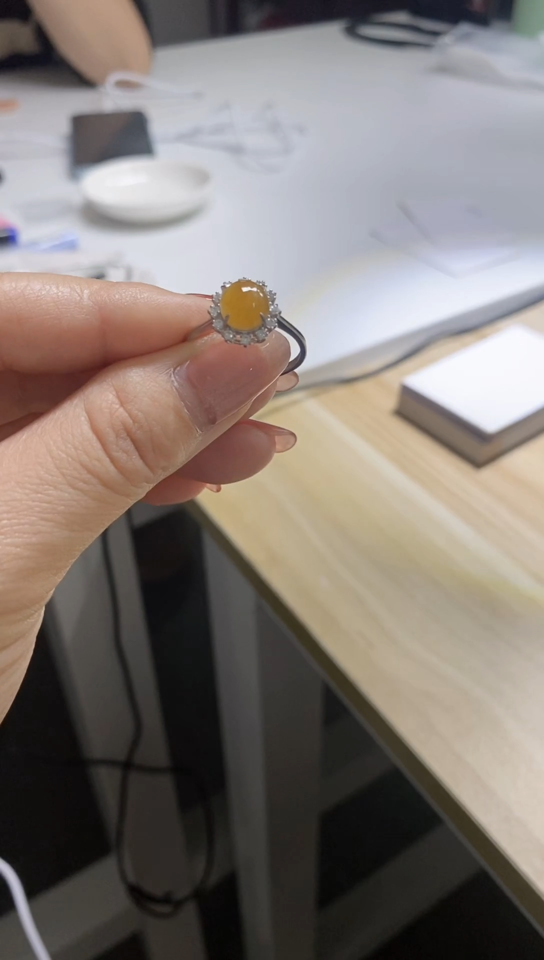 【闪购商品】翡翠戒指未镶嵌天然缅甸翡翠A货