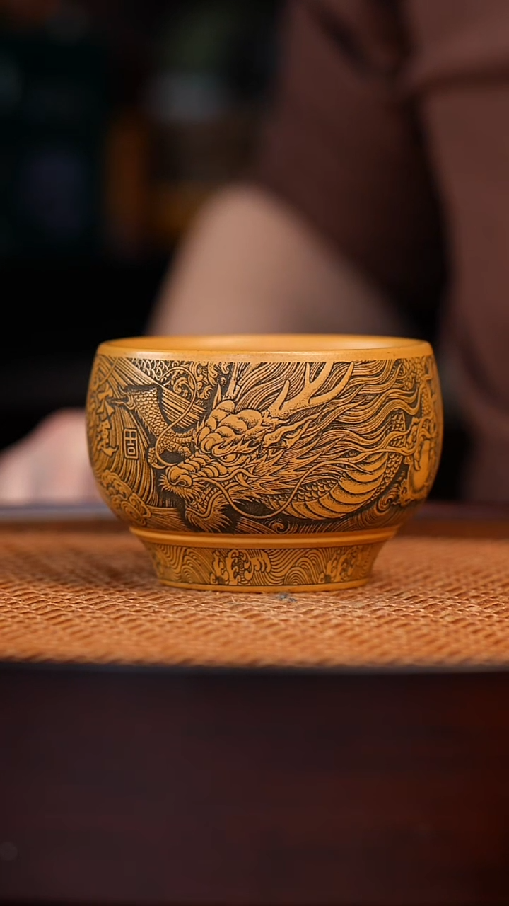 茶杯紫砂宜兴全手工紫砂杯